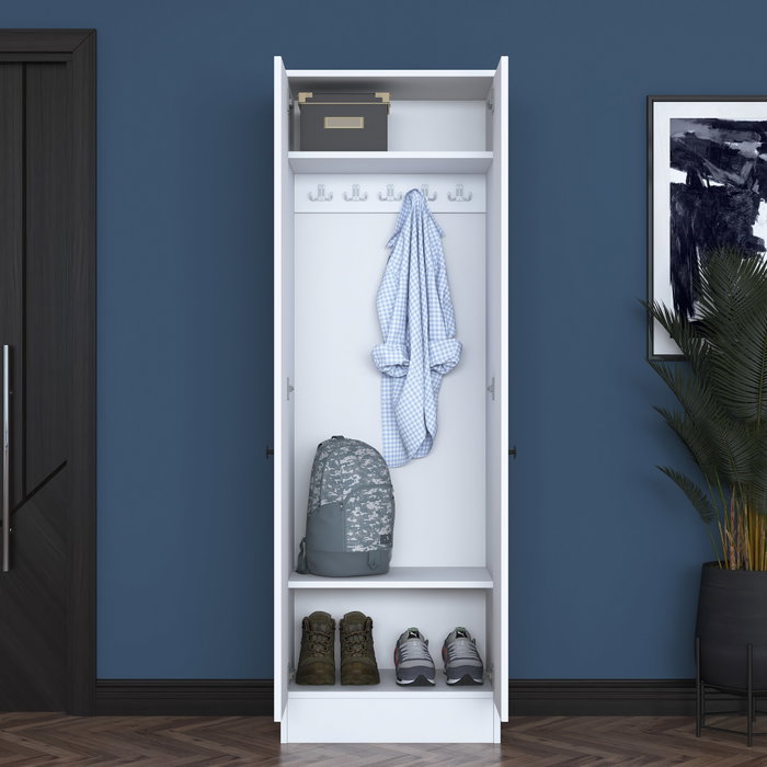 Hanah Home Soporte para recibidor Blanco